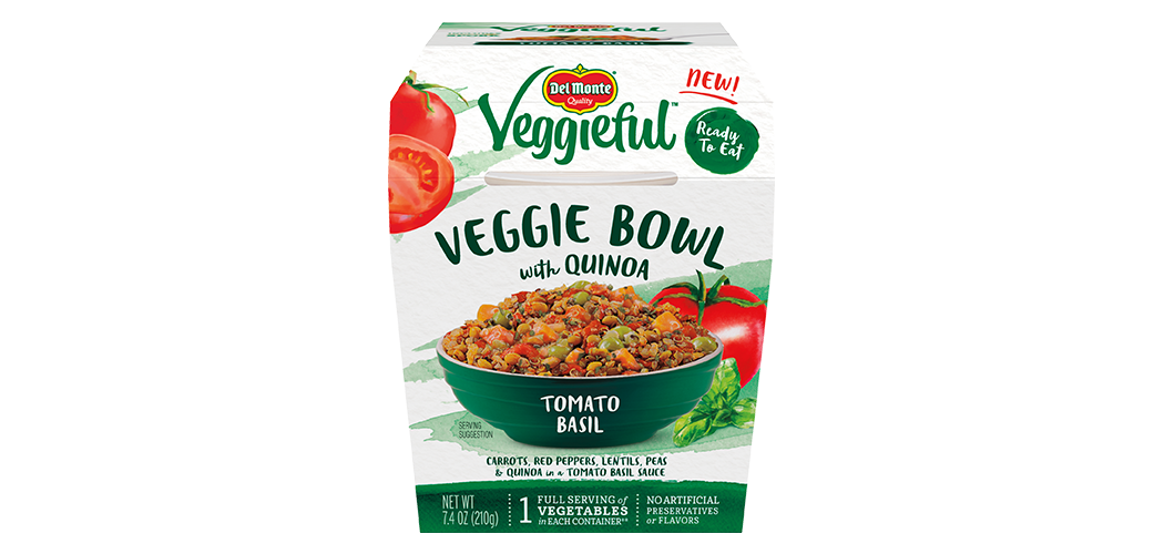 Veggie and Whole Grain Bowls Del Monte® Veggieful™ Bowls